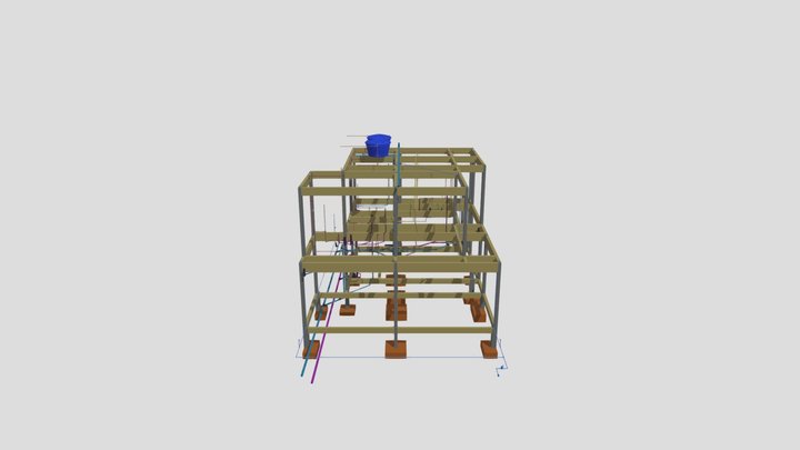 PROJETO HIDROSSANITÁRIO - C&C 3D Model