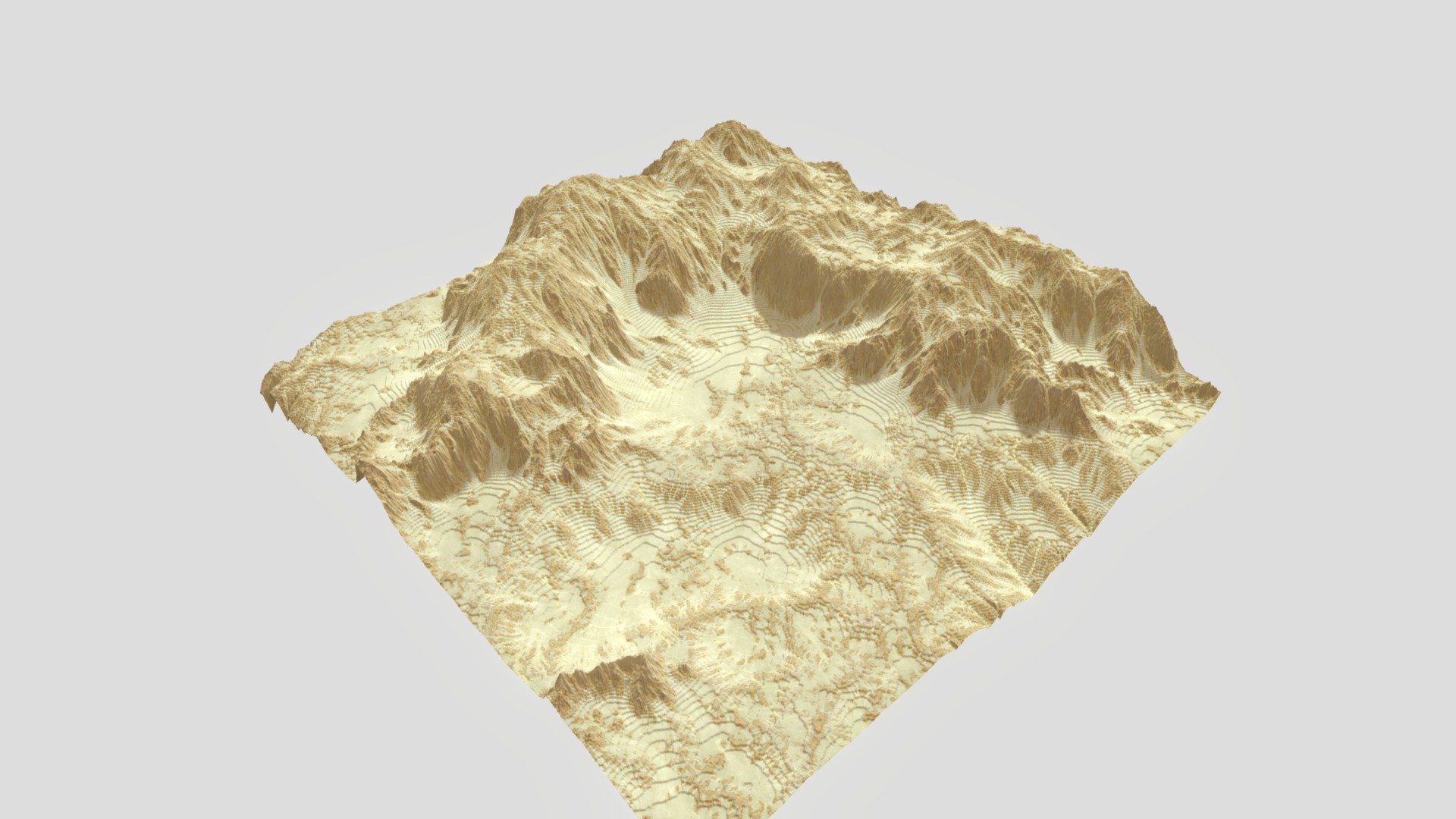 Desertic Terrain/Landscape