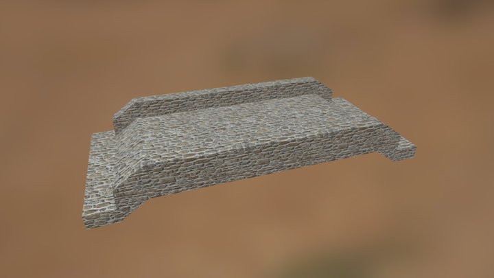 Stone Bridge 3D Model