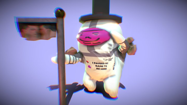 Spaceman 3D Model