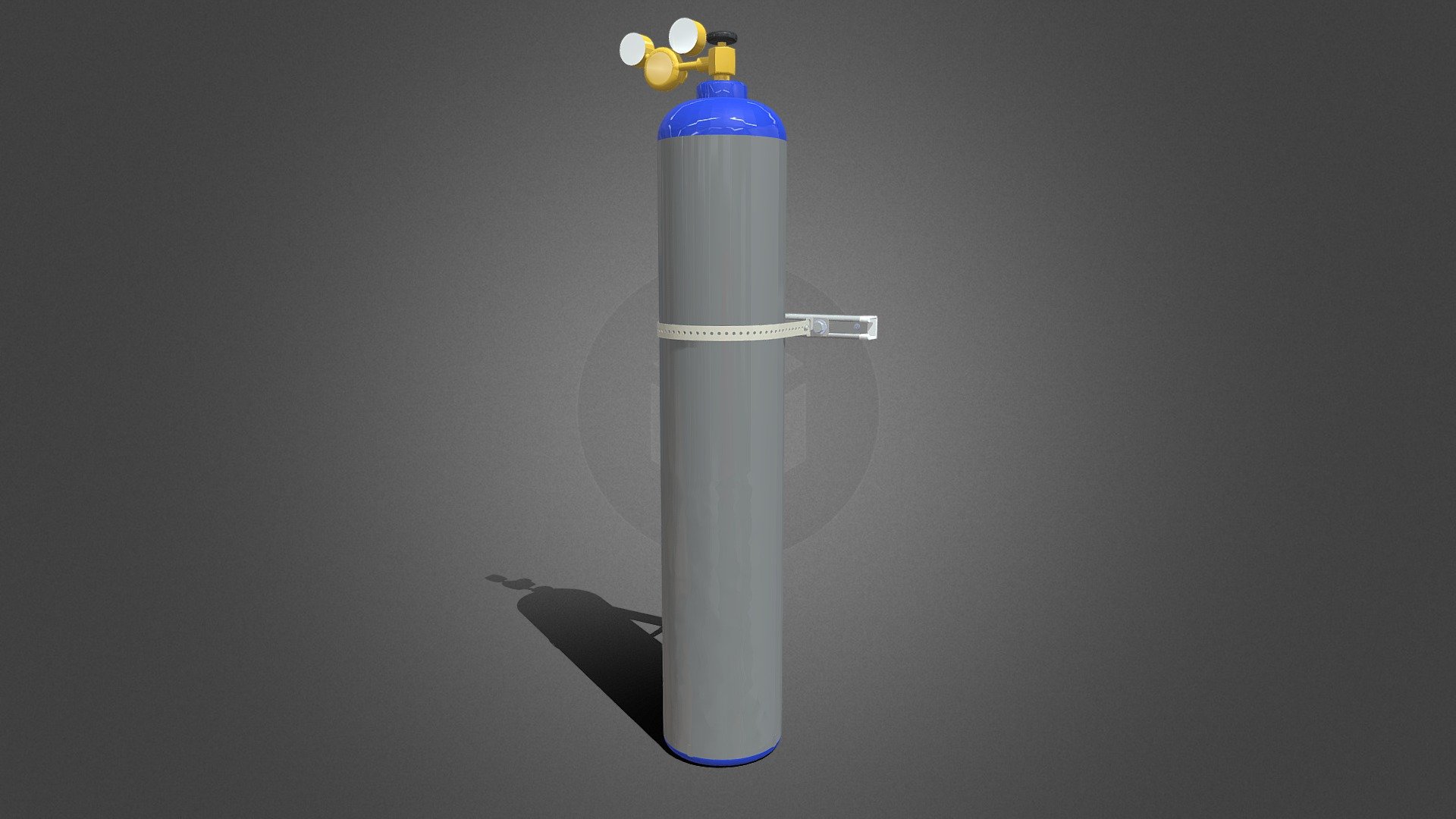 Gas Canister Fastening Kit (Wall Anchorage - Max - 3D model by SAFE-T ...