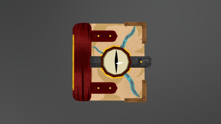 Spell Book - Keeping an eye on you 3D Model