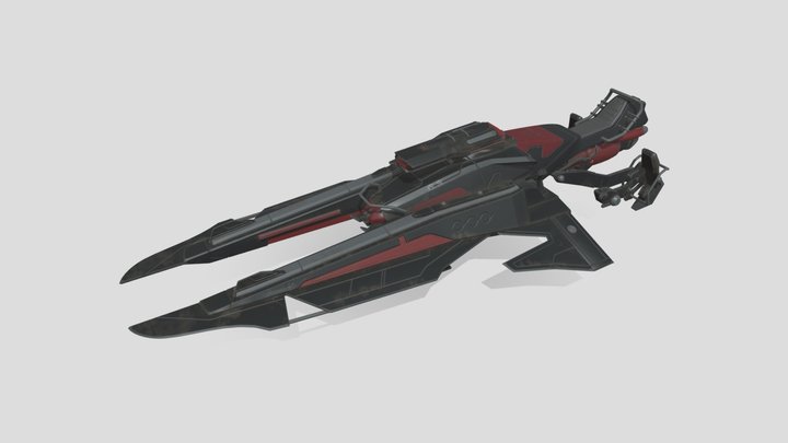 Sparrow Destiny 2 3D Model
