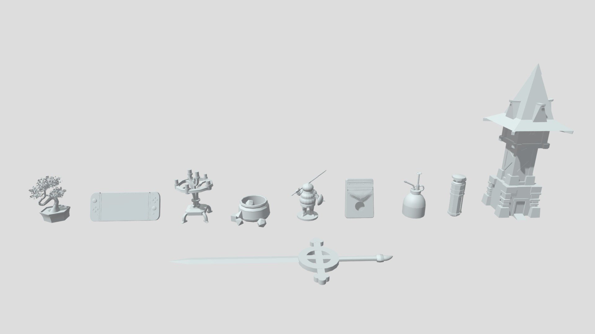XYZ_blocking - Download Free 3D model by vereor.art [af9beee] - Sketchfab