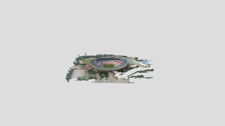 88' SEOUL Olympic Stadium Pix4D 3D Model