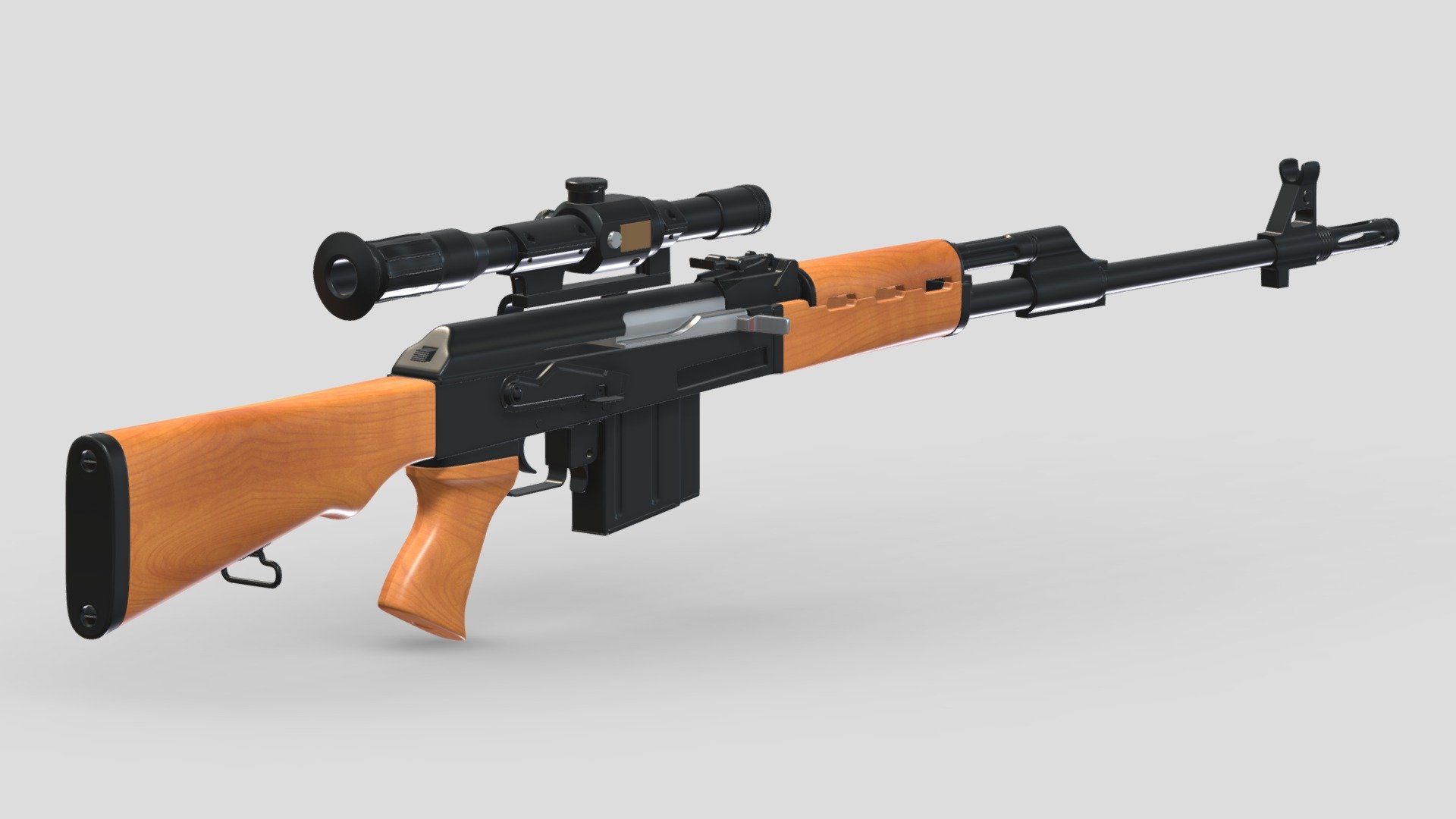 Zastava M76 High-poly Subdivision - Buy Royalty Free 3D model by Frezzy ...