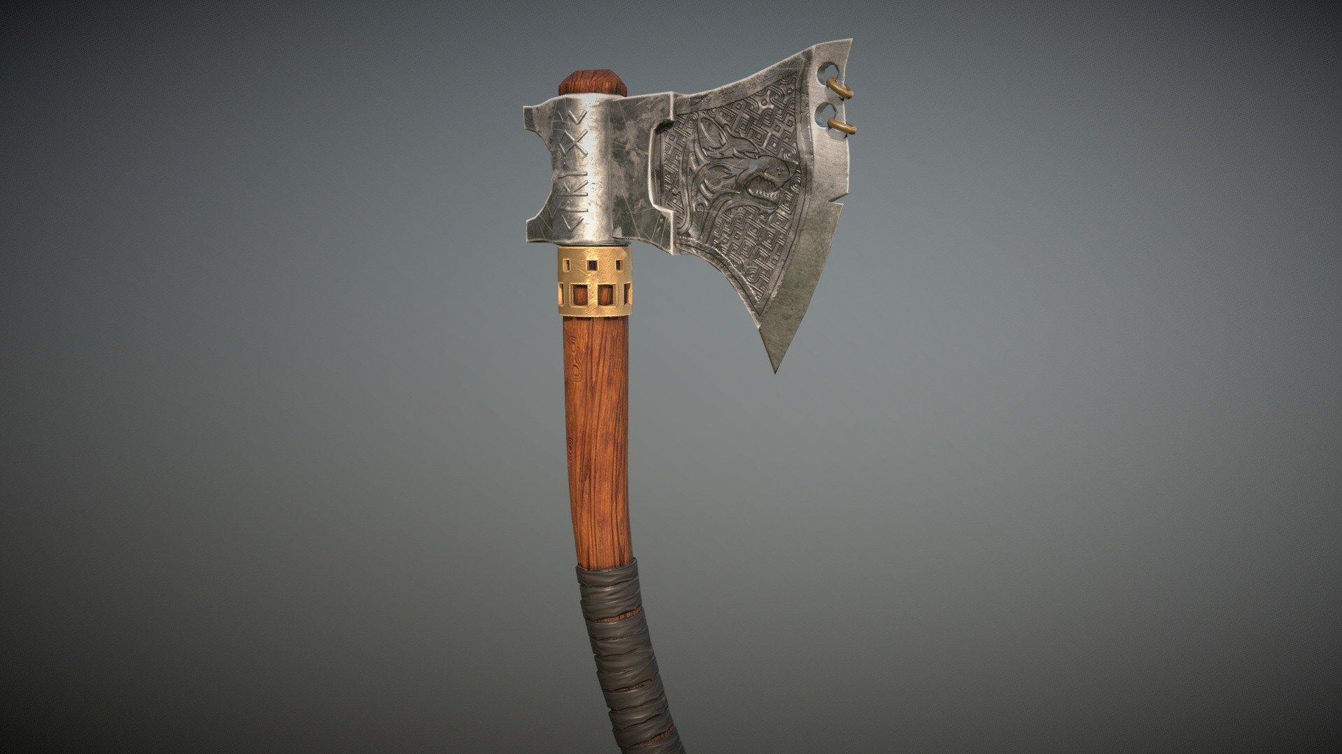 Viking Axe - Download Free 3D model by claytor4 [af9c86a] - Sketchfab