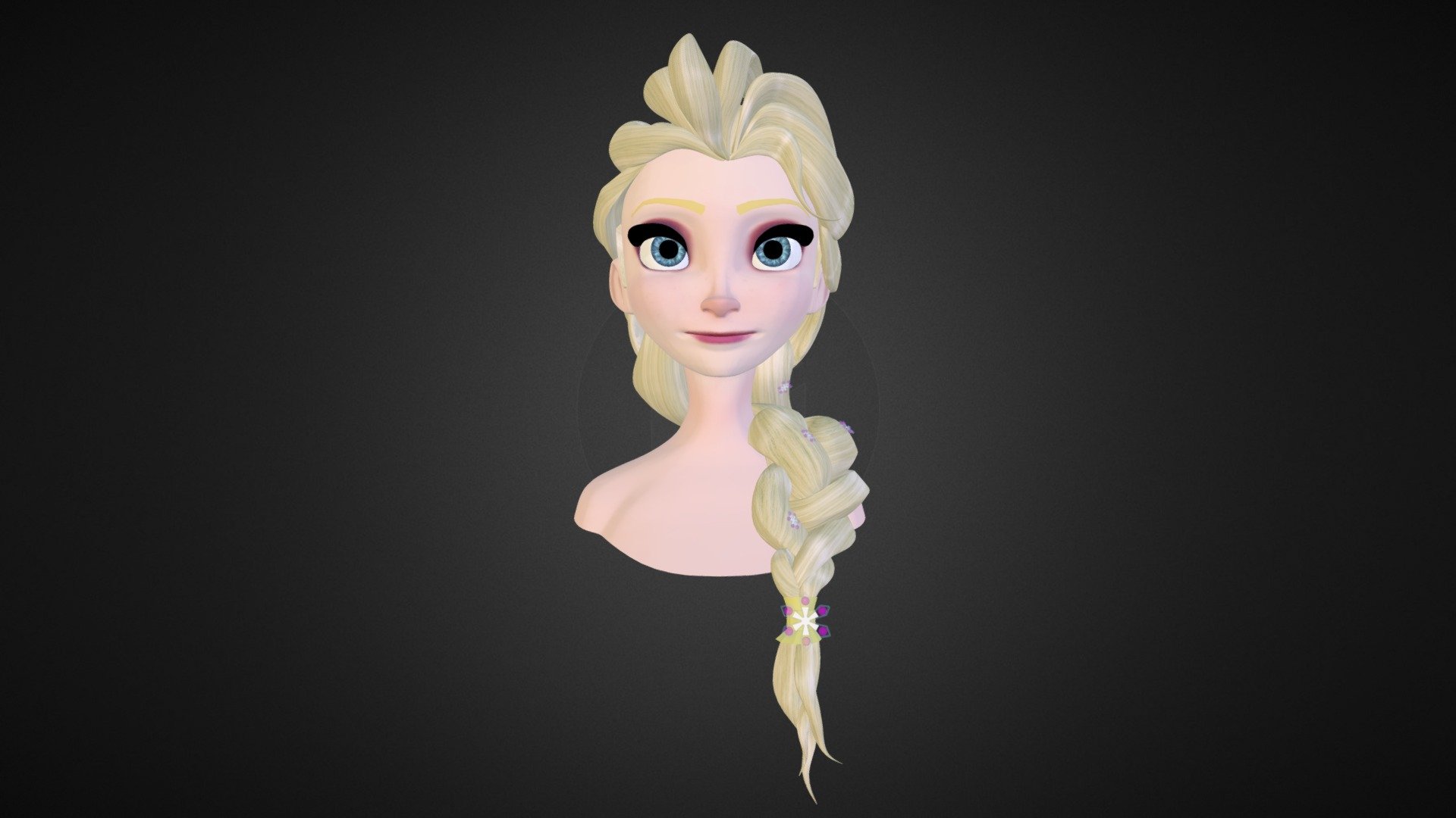 Elsa 3D Sketchfab