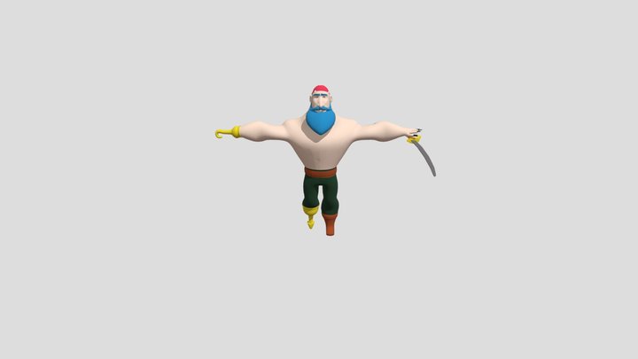 Pirata 3 3D Model