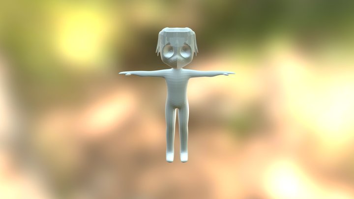 Unnamed playable character 3D Model
