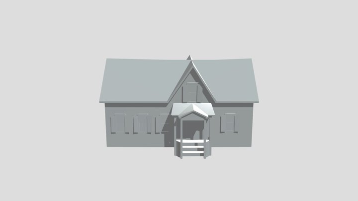 Hello Neighbor House 1 3D Model