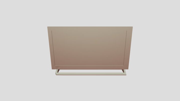 Flat Tv 3D Model