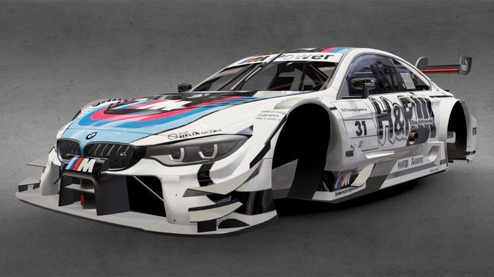 [Real Racing 3] 2017 BMW M4 DTM – Modello 3D gratuito STL