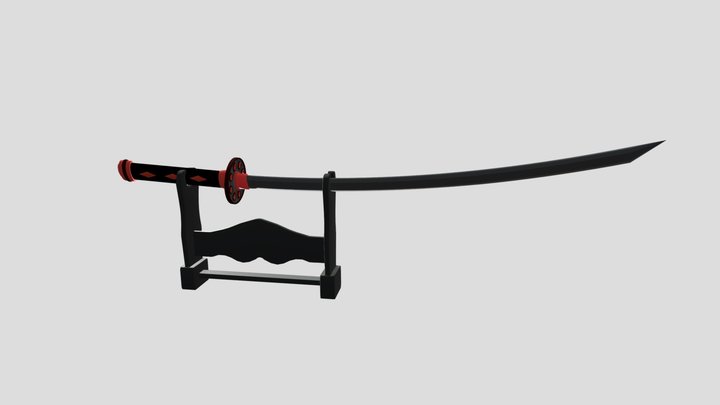 Katana 3D Model