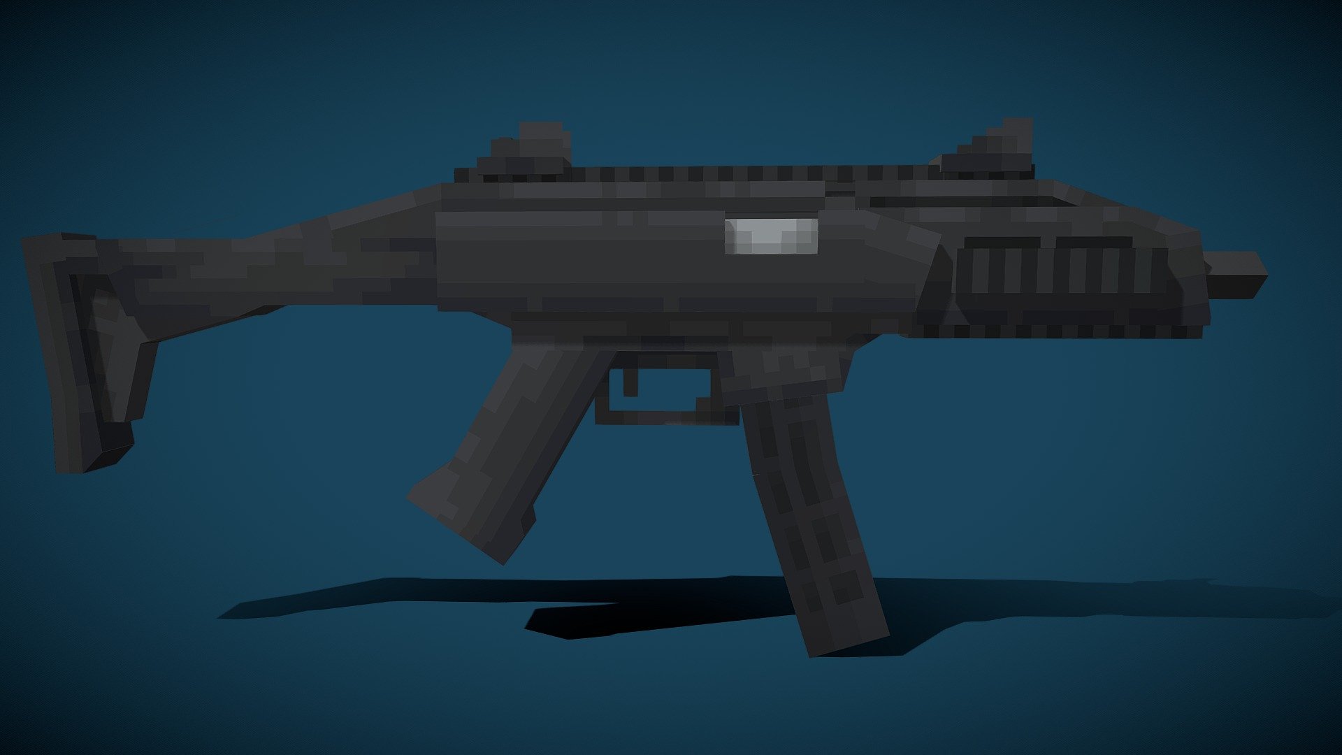 cz scorpion evo 3 low poly - 3D model by MMecha [af9e77f] - Sketchfab