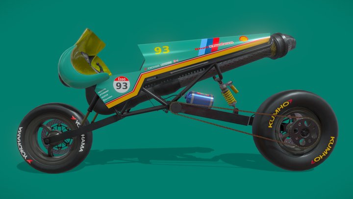 Sci-Fi Racing Bike