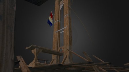 guillotine 3D Model