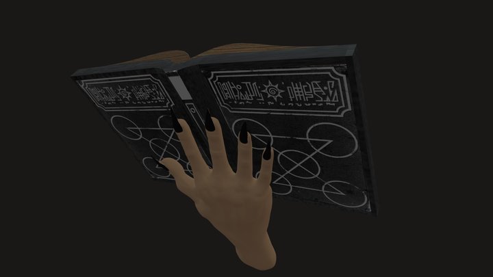 Spell Book, Konjiki no Gash Bell 3D Model