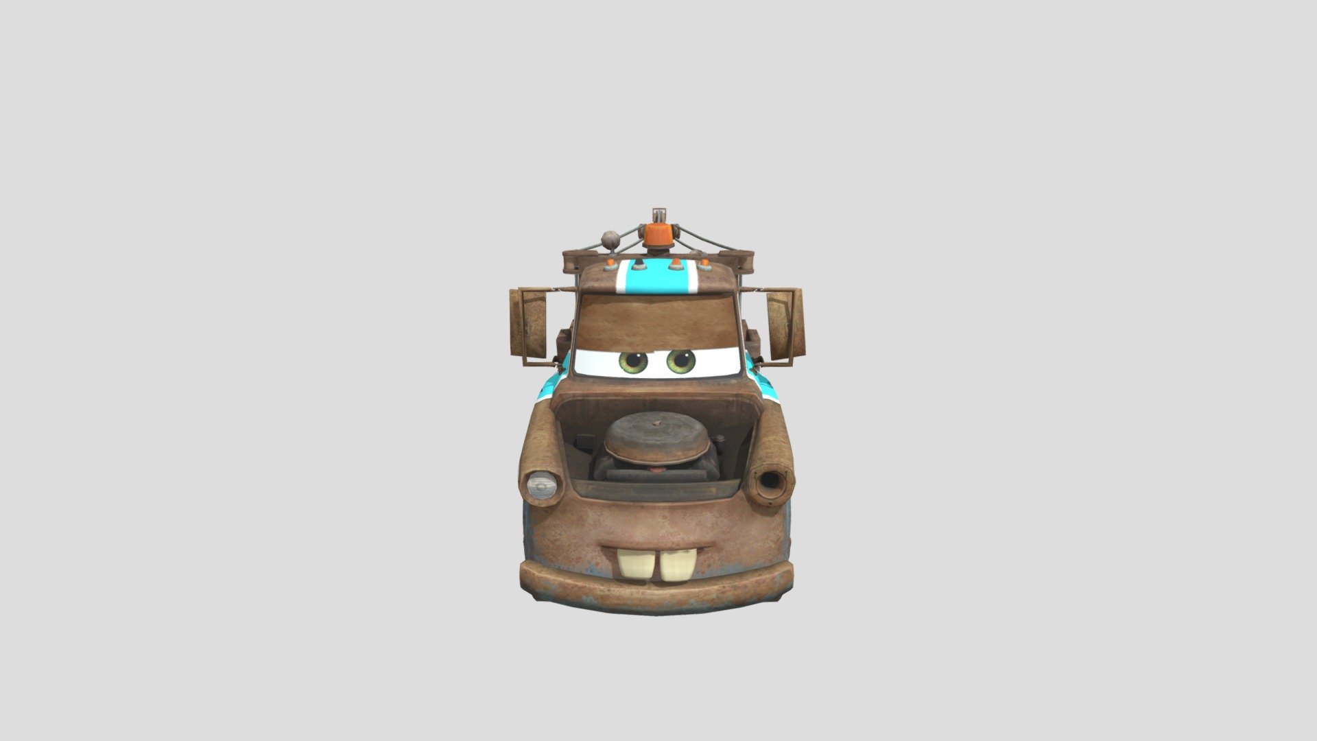 Cars 2 The Videogame - Rust Bucket Mater - Download Free 3D model by ...