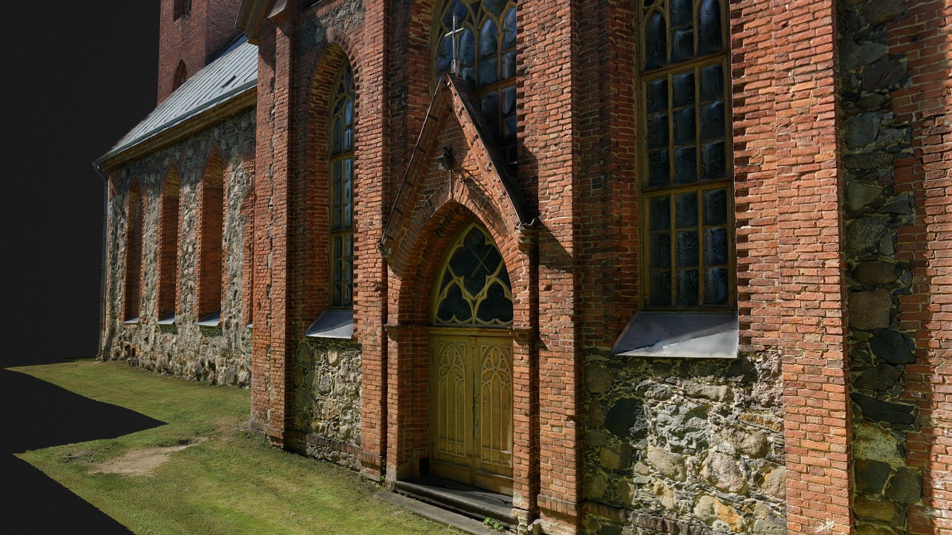 Äksi Andrease kirik — Sketchfab embed 3D viewer