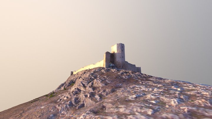 Enisala Fortress Romania 3D Model