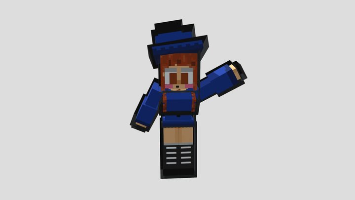 Sexy witch model 3D Model