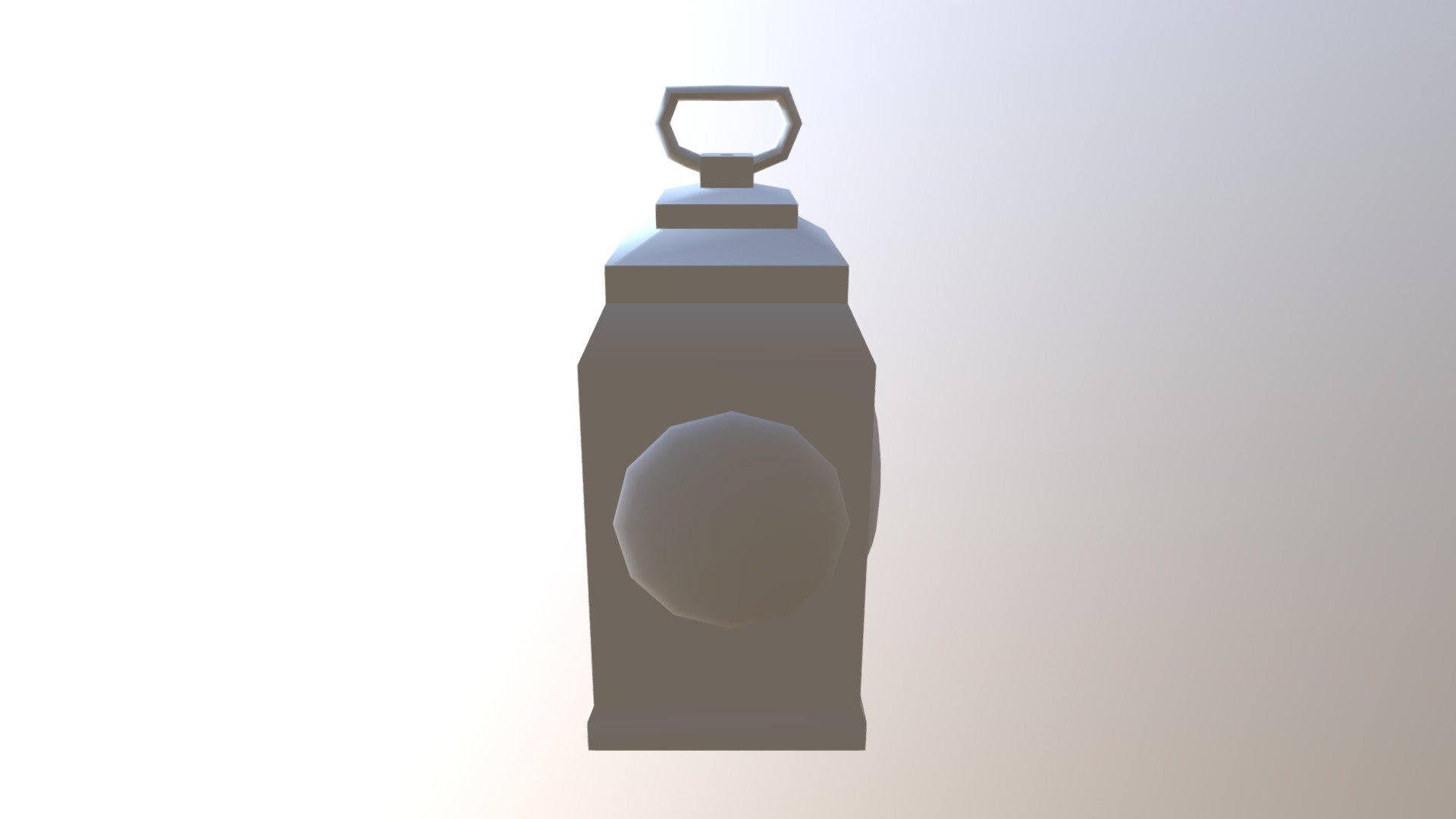 Oil Lantern Model