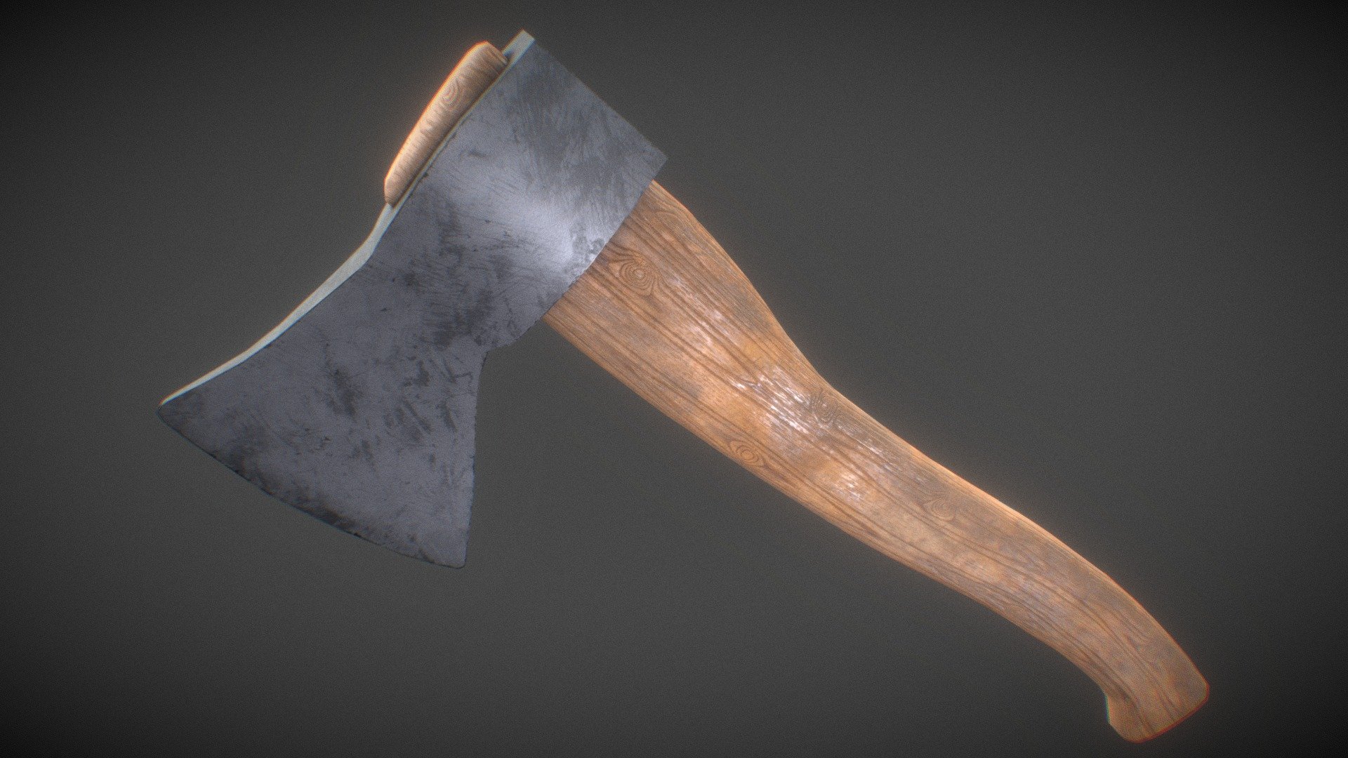Game Ready Hatchet 3D model by Bertas [afa3b55] Sketchfab