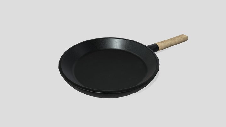 Frying Pan – Modello 3D gratuito STL