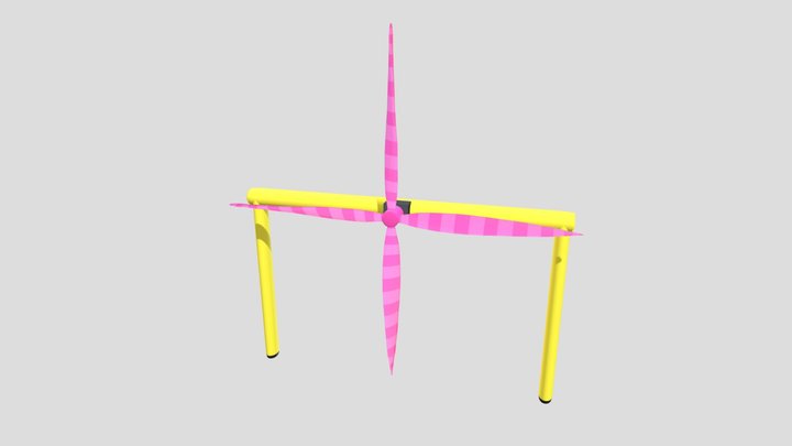 Fall Guys Fan 3D Model