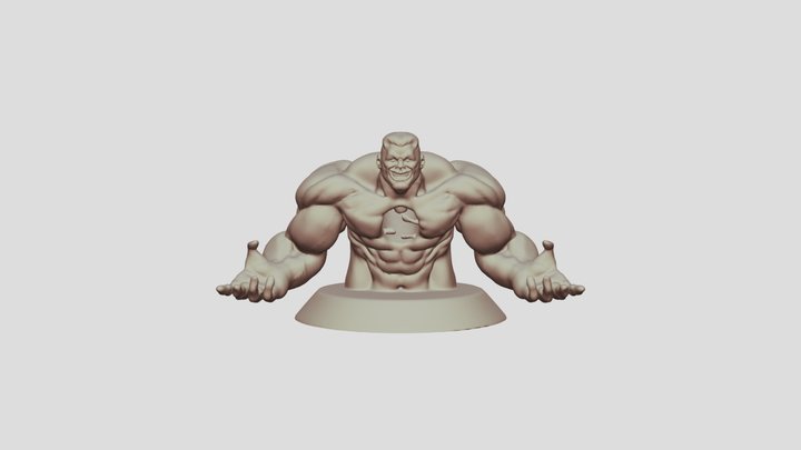 Immortal Hulk 3D Model