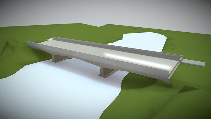 Ponte Sanga Funda BIM 3D Model