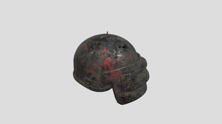 Pubg Helmet 3D Model