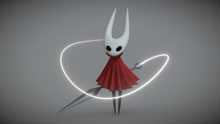 Hollow Knight Hornet – Kostenloses 3D-Modell STL