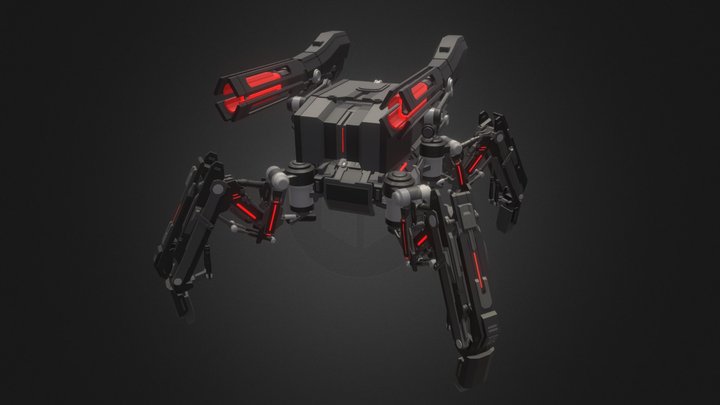Spider Tank (2020) 3D Model