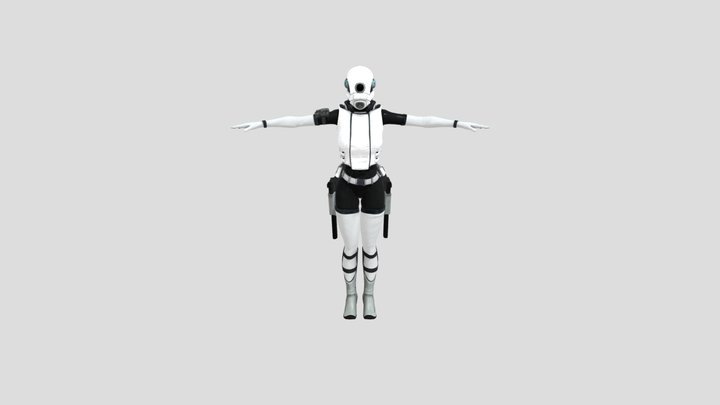 Combine Assassin 3D Model