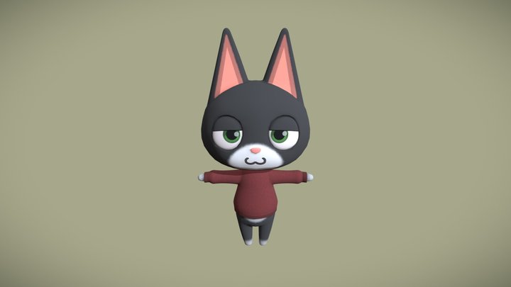 Macchiato (Animal Crossing original character) 3D Model
