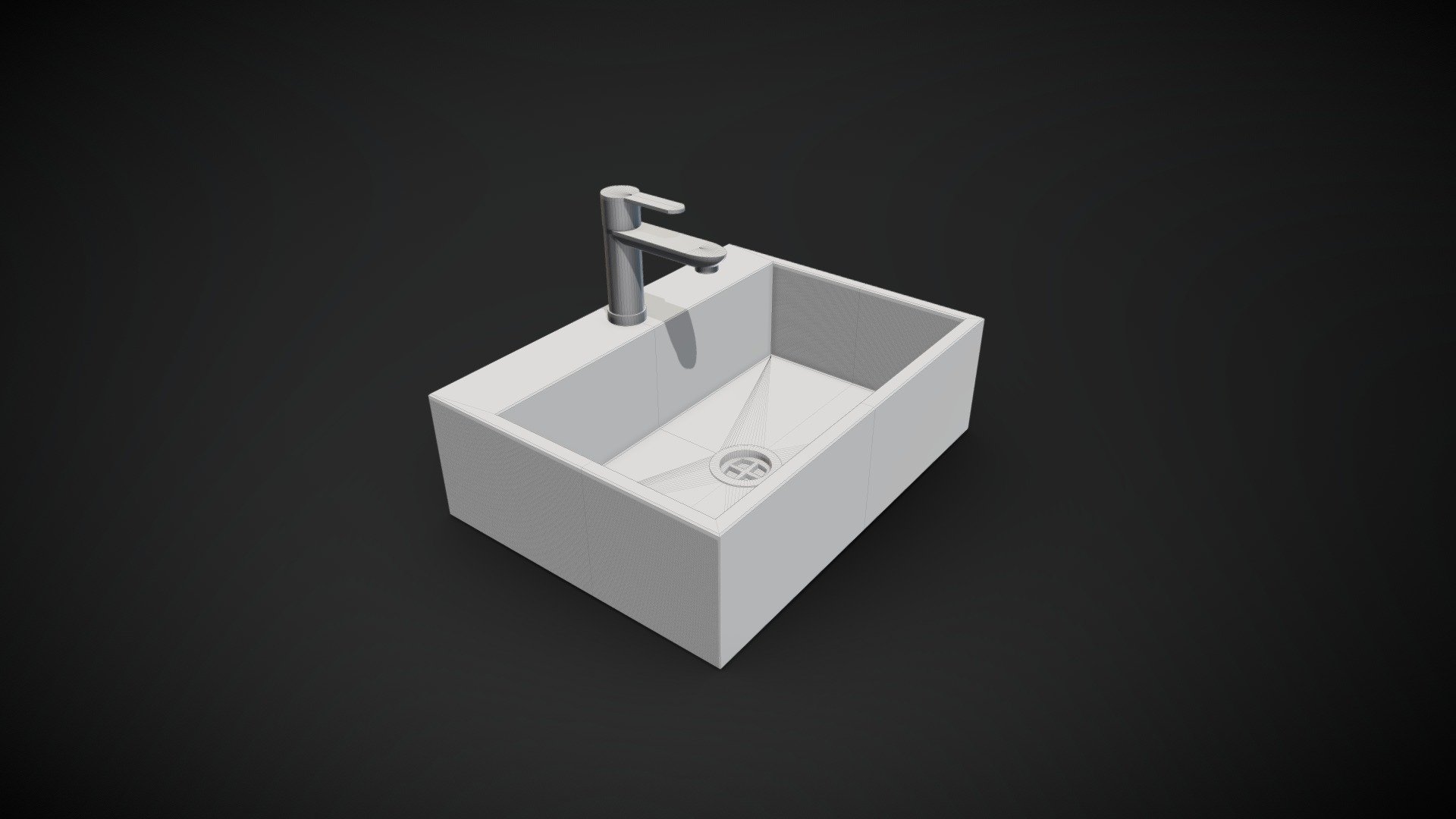 Bathroom Sink 02 - Download Free 3D model by OliverMatheGames [afaa217 ...
