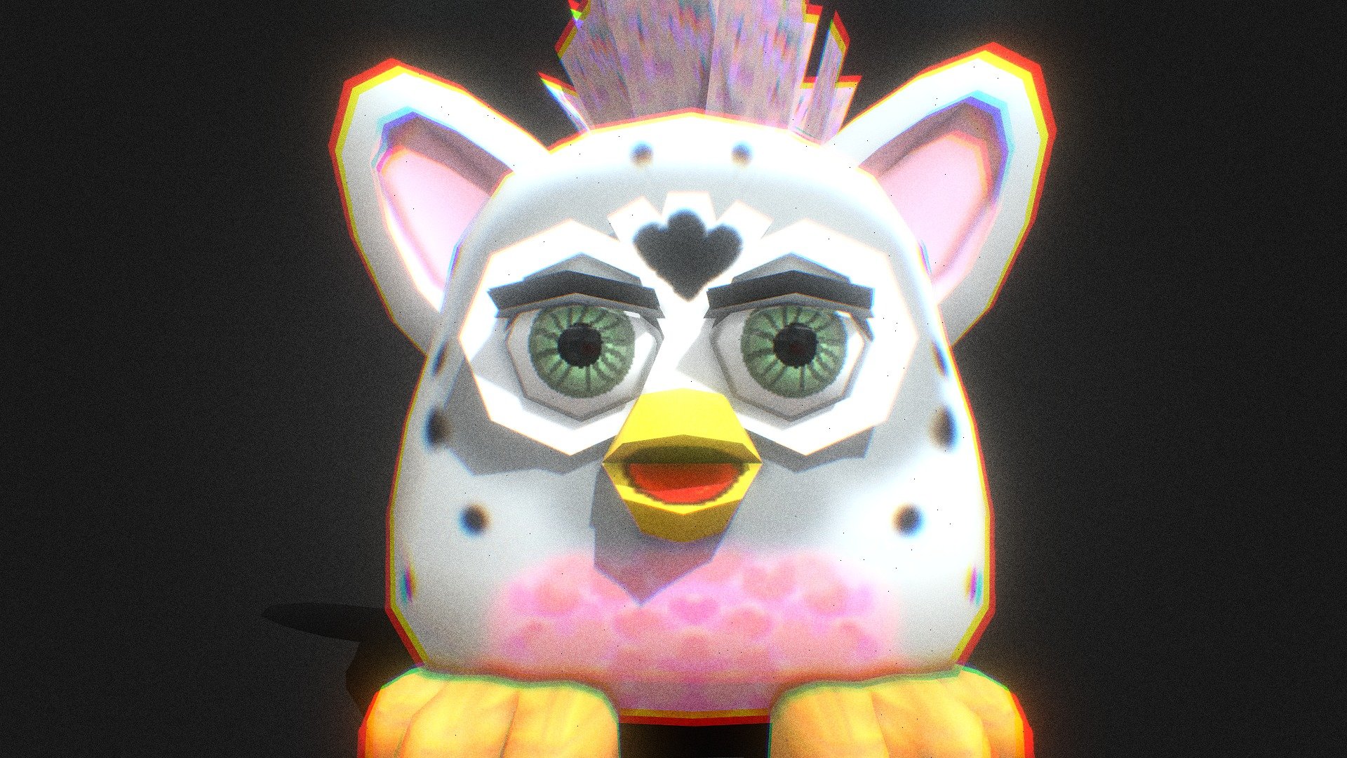 Lowpoly Furby Download Free 3d Model By 🇧🇷 Samelcookies 🇧🇷 Fog