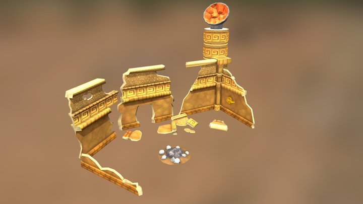 Ruins 3D Model