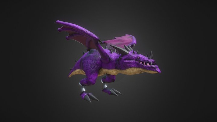 [OLD]Cartoon Dragon 3D Model