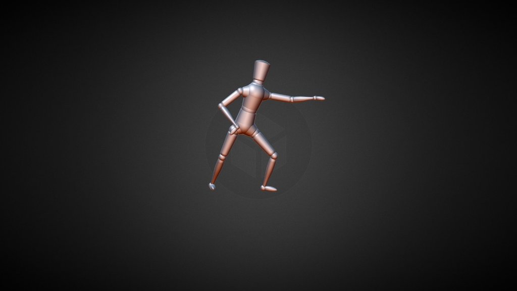 Pose Crouch2 - 3D model by ilink109 [afafaa5] - Sketchfab