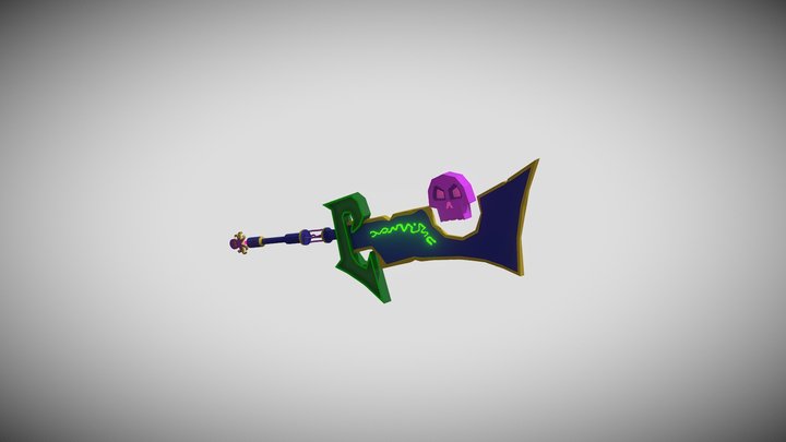 Void Bringer 2H Sword 3D Model