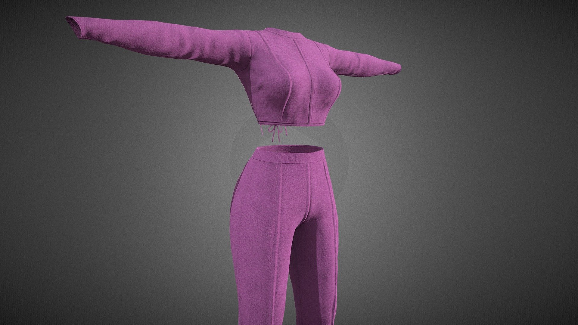 Pink Women Outfit - Buy Royalty Free 3D model by CG StudioX (@CG ...