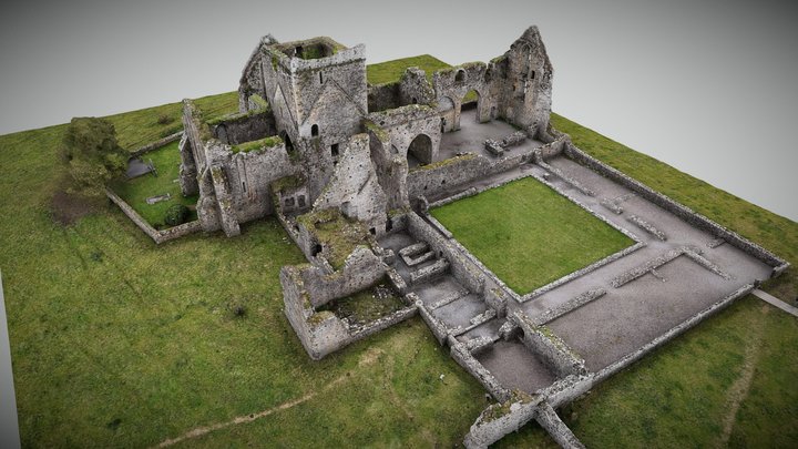 Hore Abbey 3D Model
