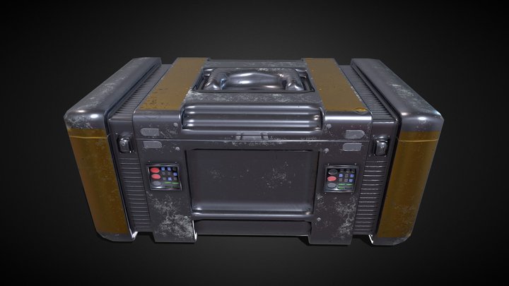Big Crate | Star Wars 3D Model
