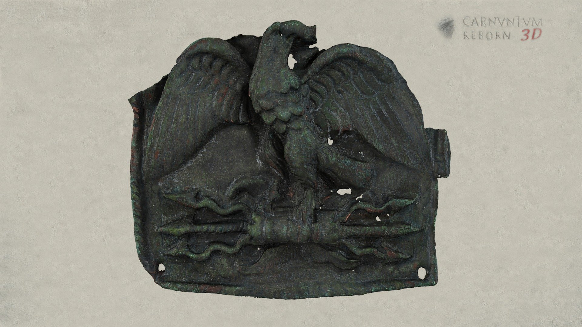 Bronzeblech — Sketchfab embed 3D viewer