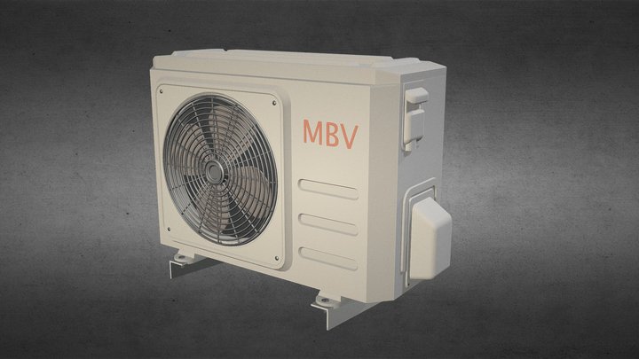 Air Conditioner 3D Model