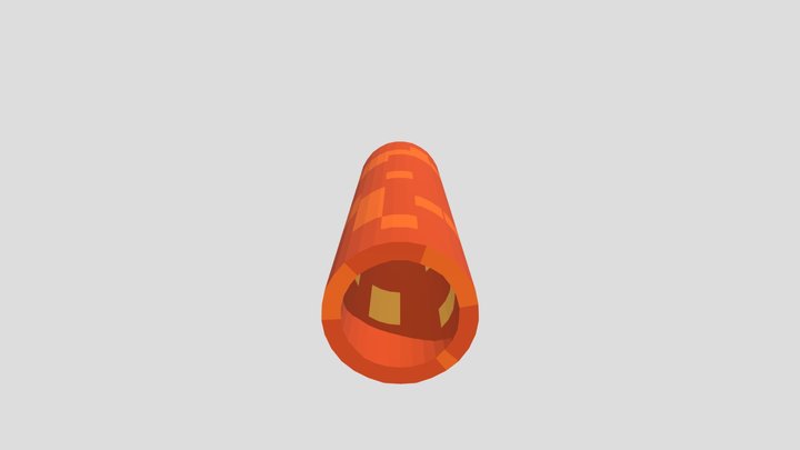 Old Copper Pipe 3D Model