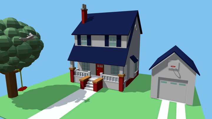 The Lound House 3D Model